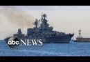 Russian warship sinks after Ukraine claims it struck ship with missiles l WNT