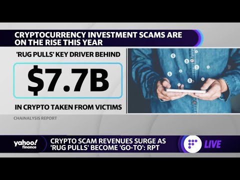 Crypto scams soared in 2021, driven by 'rug pulls'