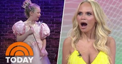 Watch Kristin Chenoweth Find Out Savannah Guthrie’s Daughter Performed As Glinda