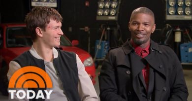 Behind The Scenes Of ‘Baby Driver’ With Ansel Elgort, Jamie Foxx, Jon Hamm | TODAY