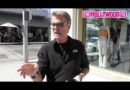 Harry Hamlin Jokes With Paparazzi While Grabbing Lunch With His Son Dimitri In Beverly Hills, CA