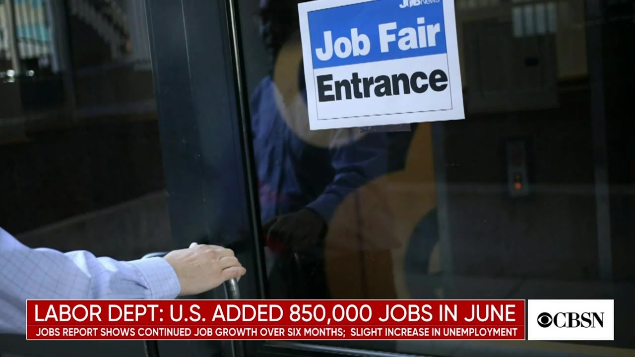 Breaking down June jobs report numbers