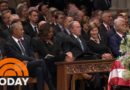 Michelle Obama Explains Viral Cough Drop Moment With George W. Bush | TODAY
