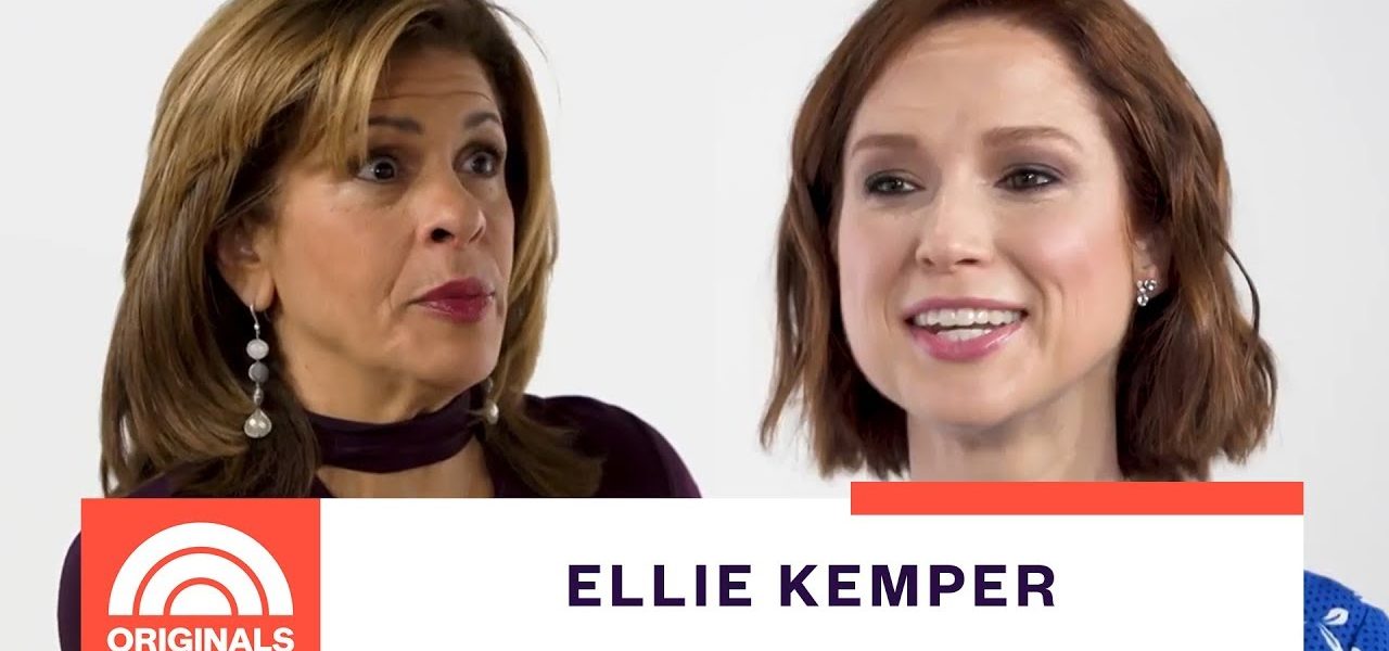 Ellie Kemper And Kimmy Schmidt Share A Similar Look At Life | Quoted By With Hoda | TODAY Originals