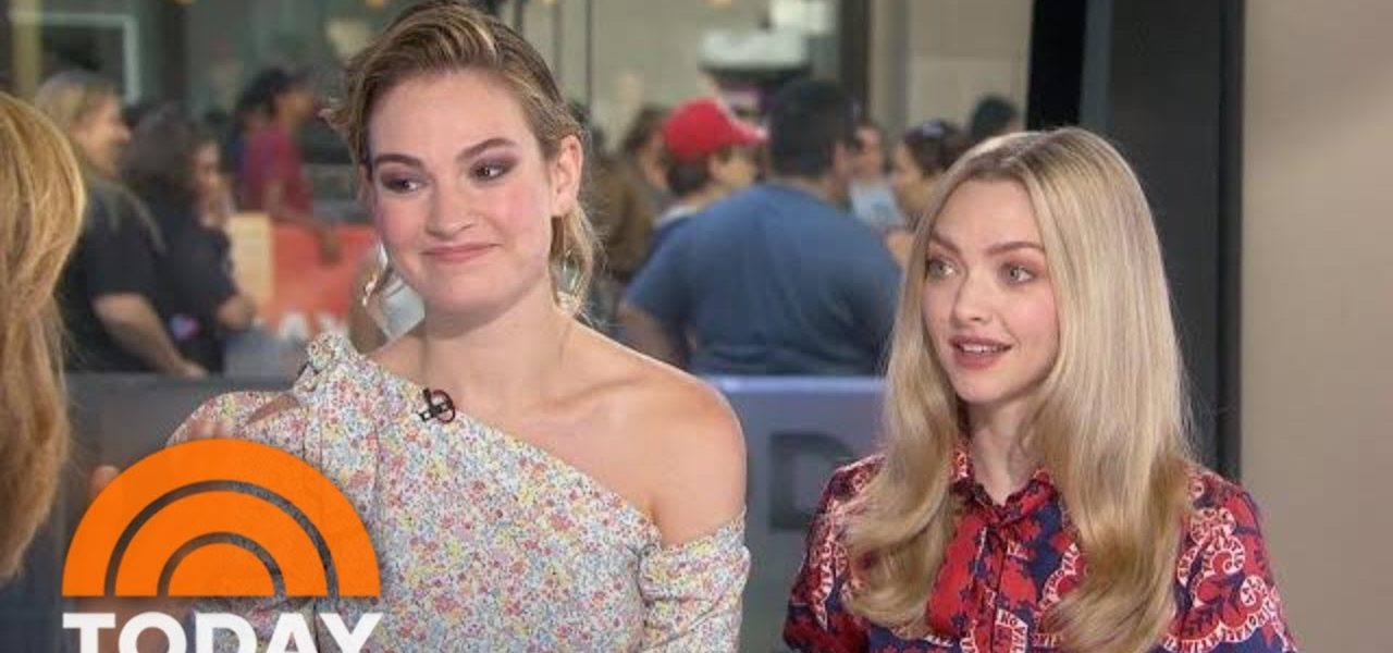 ‘Mamma Mia’ Stars Lily James, Amanda Seyfried Reveal What It’s Like To Work With Cher | TODAY