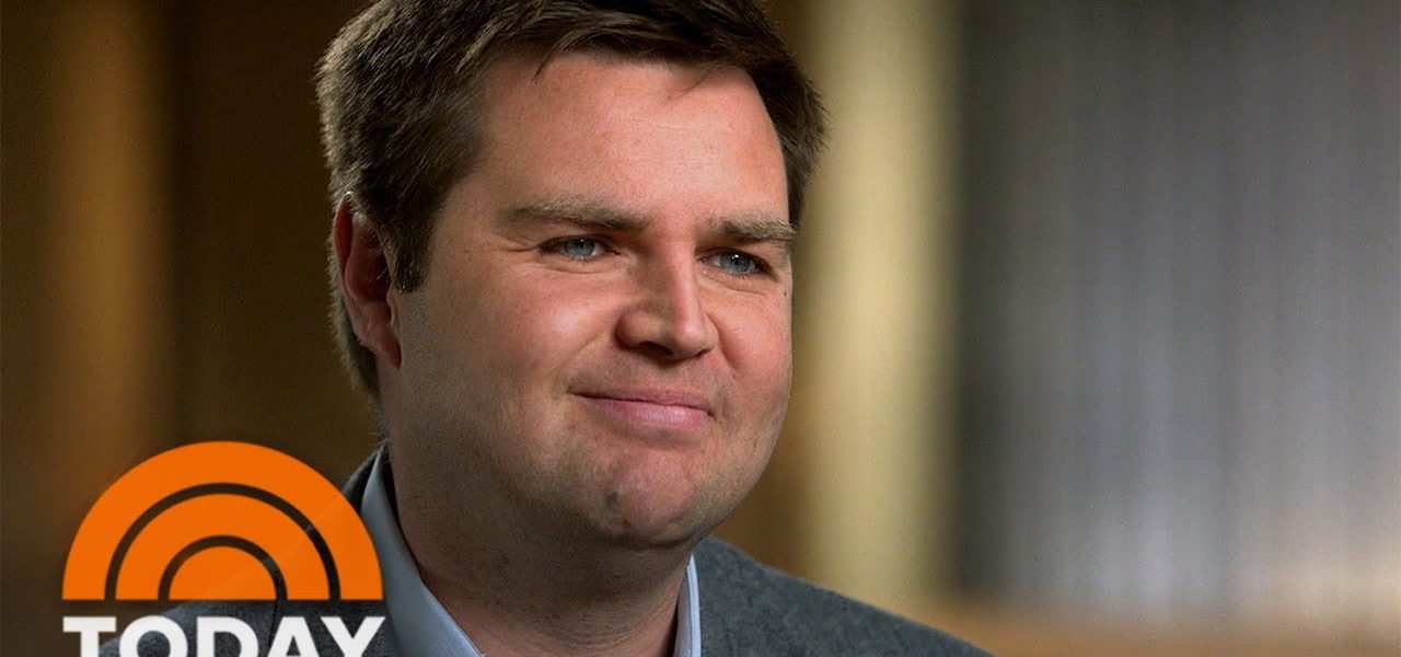 JD Vance, ‘Hillbilly Elegy’ Author On Running For Office | TODAY