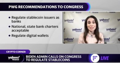 Stablecoins: Biden administration recommends stable coin issuers be regulated as banks: Report