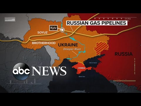Russian oil continues to flow through Ukraine | ABCNL