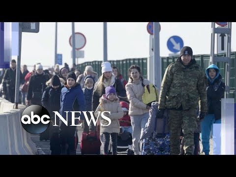 Ukrainian refugees try to settle into their new reality