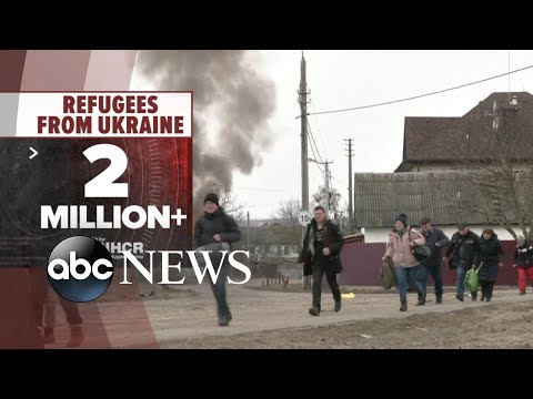 UN: 2 million refugees have fled Ukraine l GMA