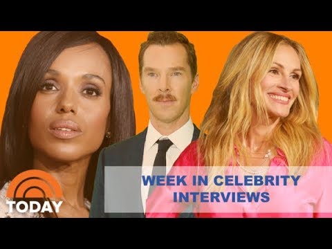 Week In Celebrity Interviews - Oct. 29th - Nov. 2nd | TODAY