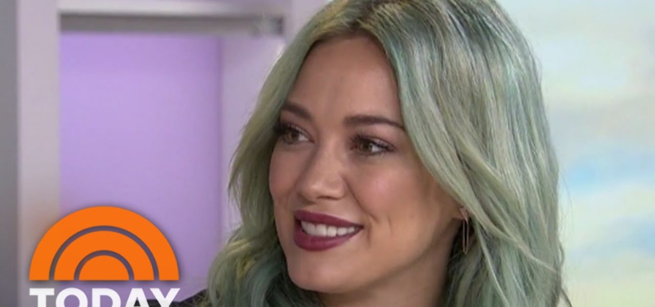 Hilary Duff Talks Teal Hair, Bikini Shot, And New Show | TODAY