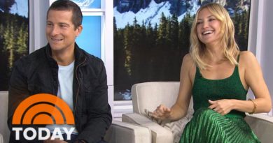 Kate Hudson Gets Primal With Bear Grylls On ‘Running Wild’ | TODAY
