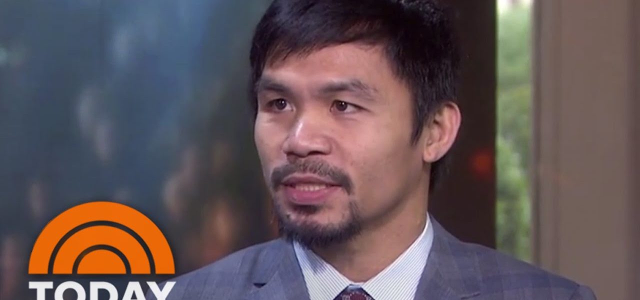 Manny Pacquiao Agrees To Fight Floyd Mayweather | TODAY