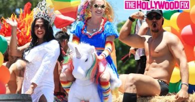 The 2022 Gay Pride Parade Takes Over Santa Monica Blvd. In West Hollywoood, CA 6.5.22